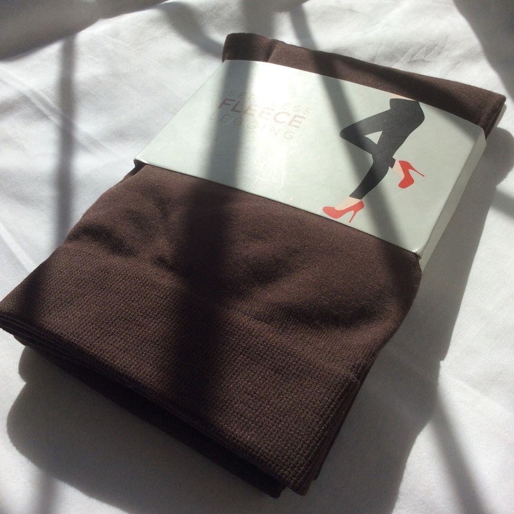 DNLA Sports Seamless Fleece Leggings